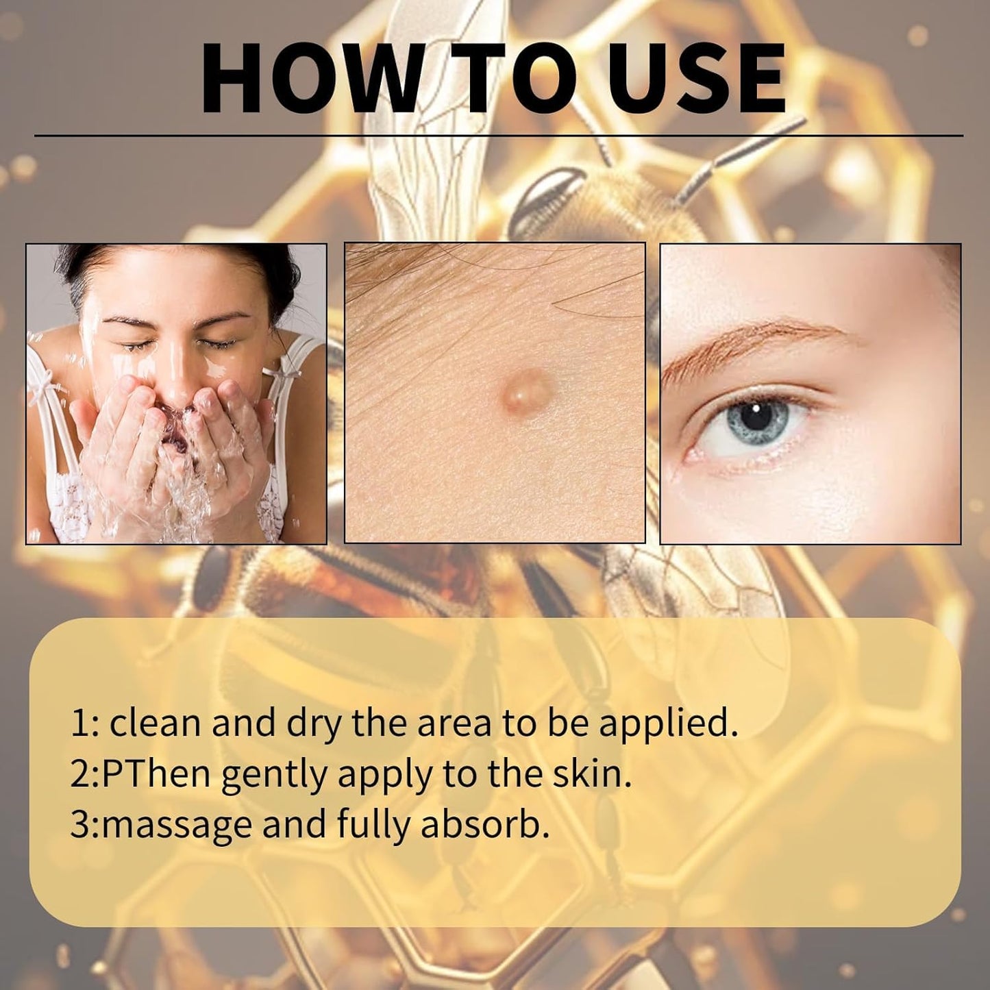 Bee Venom Skin Treatment Cream – Natural Anti-Aging, Wrinkle Repair & Deep Skin Nourishment Formula( BUY 1 GET 1 FREE )