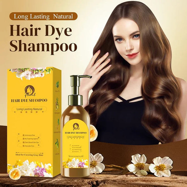 Japanese Long Lasting Natural Hair Dye Shampoo (Buy 1 Get 1 Free)*